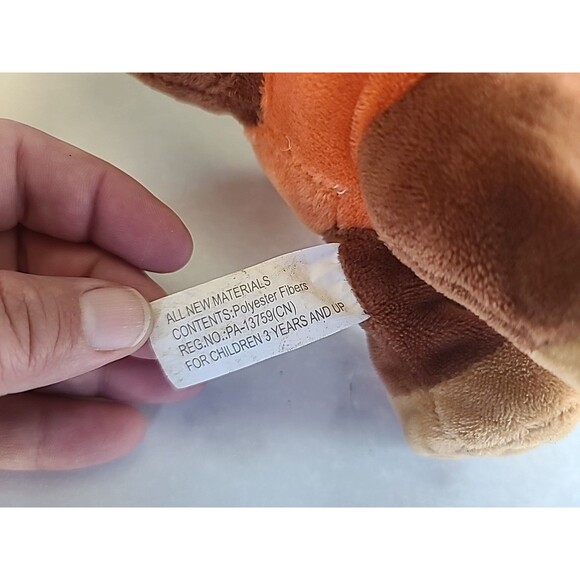 Ideal Toys Direct Hot Dog Plush Brown Puppy 10” Stuffed Animal, READ Description - Picture 9 of 10